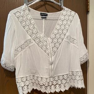 City Chic White Blouse